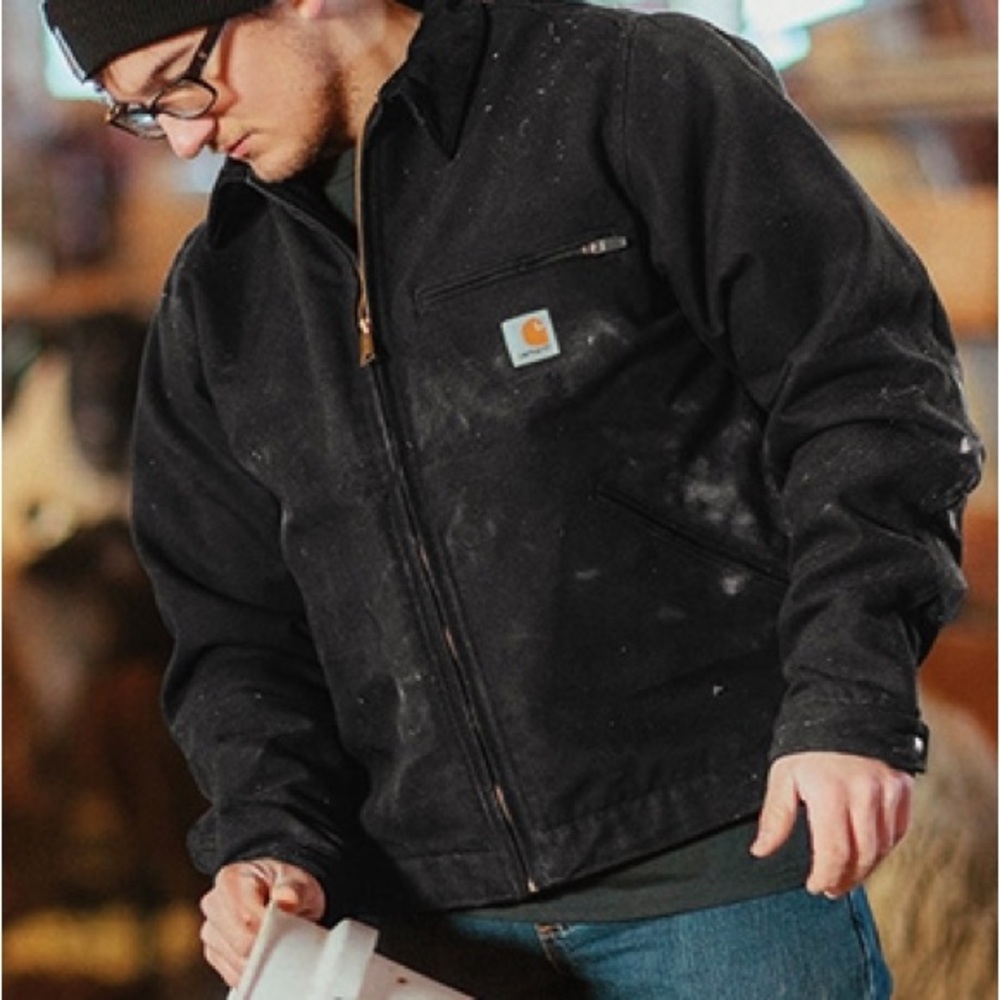 Carhartt Work In Progress black Detroit jacket